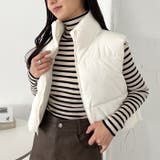 ショート丈ファスナー中綿ダウンベスト | Outfitter lab | 詳細画像5 