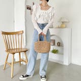 ラッフルフリルクロップド丈レースボレロ | Outfitter lab | 詳細画像9 