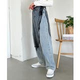 ドットフラワーシアーレイヤード巻きスカート | Outfitter lab | 詳細画像10