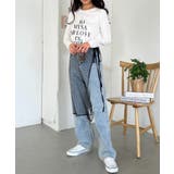 ドットフラワーシアーレイヤード巻きスカート | Outfitter lab | 詳細画像11
