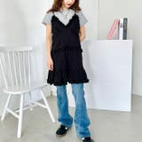 フリルデザイン レイヤードキャミチュニック/ワンピース | Outfitter lab | 詳細画像14 