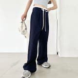 レイヤードデザインピンストライプパンツ | Outfitter lab | 詳細画像10 
