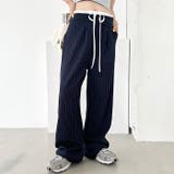 レイヤードデザインピンストライプパンツ | Outfitter lab | 詳細画像11 