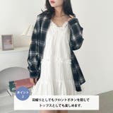 ビッグシルエットチェックシャツ | Outfitter lab | 詳細画像3