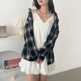 ビッグシルエットチェックシャツ | Outfitter lab | 詳細画像9