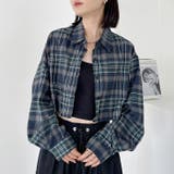 ショート丈チェックシャツ | Outfitter lab | 詳細画像10