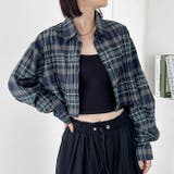 ショート丈チェックシャツ | Outfitter lab | 詳細画像11