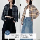 ショート丈チェックシャツ | Outfitter lab | 詳細画像4