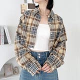 ショート丈チェックシャツ | Outfitter lab | 詳細画像5