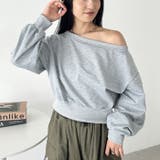ワンショルダースウェットトップス | Outfitter lab | 詳細画像15 