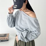 ワンショルダースウェットトップス | Outfitter lab | 詳細画像17 