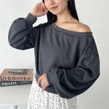 ワンショルダースウェットトップス | Outfitter lab | 詳細画像21 