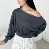 ワンショルダースウェットトップス | Outfitter lab | 詳細画像22 