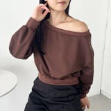 ワンショルダースウェットトップス | Outfitter lab | 詳細画像26 