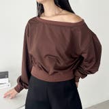 ワンショルダースウェットトップス | Outfitter lab | 詳細画像28 