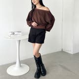ワンショルダースウェットトップス | Outfitter lab | 詳細画像29 