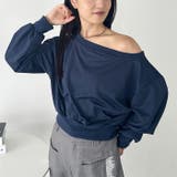 ワンショルダースウェットトップス | Outfitter lab | 詳細画像32 