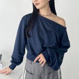 ワンショルダースウェットトップス | Outfitter lab | 詳細画像33 