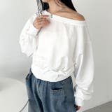 ワンショルダースウェットトップス | Outfitter lab | 詳細画像6 