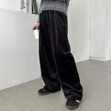 ベロアワイドイージーパンツ | Outfitter lab | 詳細画像7 