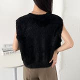 シャギーVネックニットベスト | Outfitter lab | 詳細画像12