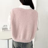 シャギーVネックニットベスト | Outfitter lab | 詳細画像32