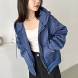 無地裏起毛ジップパーカー | Outfitter lab | 詳細画像14
