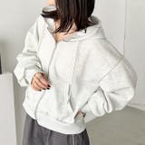 無地裏起毛ジップパーカー | Outfitter lab | 詳細画像15 