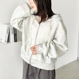 無地裏起毛ジップパーカー | Outfitter lab | 詳細画像16 