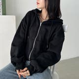 無地裏起毛ジップパーカー | Outfitter lab | 詳細画像21