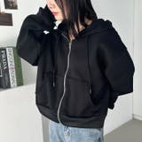 無地裏起毛ジップパーカー | Outfitter lab | 詳細画像22