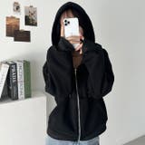 無地裏起毛ジップパーカー | Outfitter lab | 詳細画像24