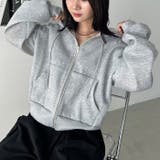 無地裏起毛ジップパーカー | Outfitter lab | 詳細画像29