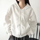 無地裏起毛ジップパーカー | Outfitter lab | 詳細画像35 