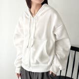 無地裏起毛ジップパーカー | Outfitter lab | 詳細画像37 