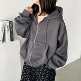 無地裏起毛ジップパーカー | Outfitter lab | 詳細画像7 