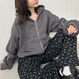 無地裏起毛ジップパーカー | Outfitter lab | 詳細画像9