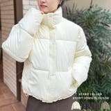 マットショート丈スタンドカラーダウンブルゾン | Outfitter lab | 詳細画像1 