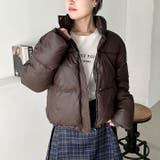 マットショート丈スタンドカラーダウンブルゾン | Outfitter lab | 詳細画像15 