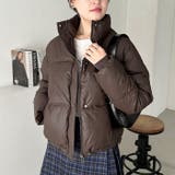 マットショート丈スタンドカラーダウンブルゾン | Outfitter lab | 詳細画像16 