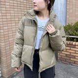 マットショート丈スタンドカラーダウンブルゾン | Outfitter lab | 詳細画像20 