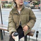 マットショート丈スタンドカラーダウンブルゾン | Outfitter lab | 詳細画像22 