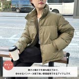 マットショート丈スタンドカラーダウンブルゾン | Outfitter lab | 詳細画像4 
