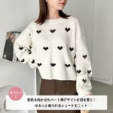 ラインハート柄長袖ニットトップス | Outfitter lab | 詳細画像2