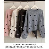 ラインハート柄長袖ニットトップス | Outfitter lab | 詳細画像25