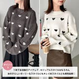ラインハート柄長袖ニットトップス | Outfitter lab | 詳細画像4