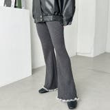 フリルレースリブニットパンツ | Outfitter lab | 詳細画像15 