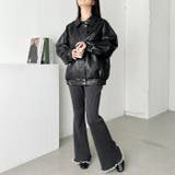 フリルレースリブニットパンツ | Outfitter lab | 詳細画像19 