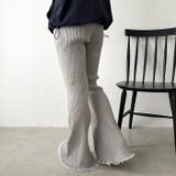 フリルレースリブニットパンツ | Outfitter lab | 詳細画像22 