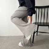 フリルレースリブニットパンツ | Outfitter lab | 詳細画像23 